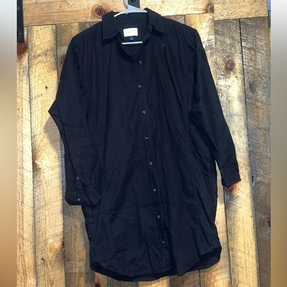 Universal thread button down dress